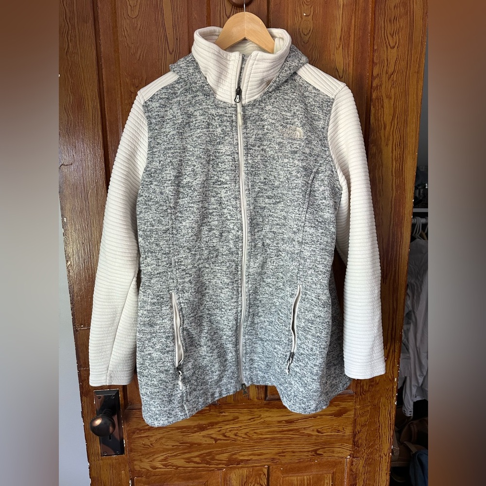 The North Face Cream Hooded Jacket
